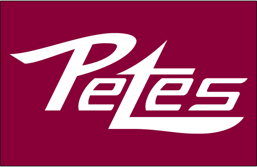 Peterborough Petes 1989-2000 Jersey Logo v2 iron on heat transfer